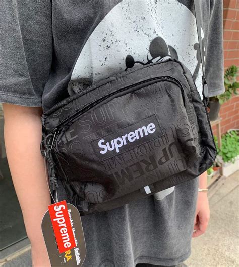 supreme shoulder bag fake|is your supreme bag real.